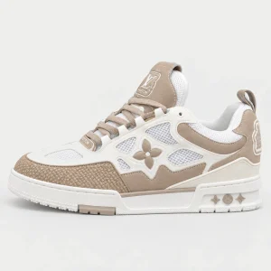LOUIS VUITTON SKATE DIAMANTE MARRÓN CREMA