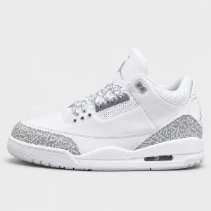 JORDAN RETRO 3 BLANCA GRIS